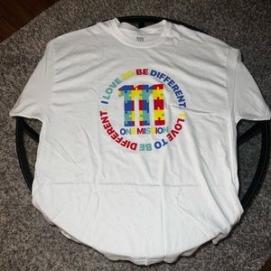 Men’s One Mission White XL Short Sleeve T-Shirt